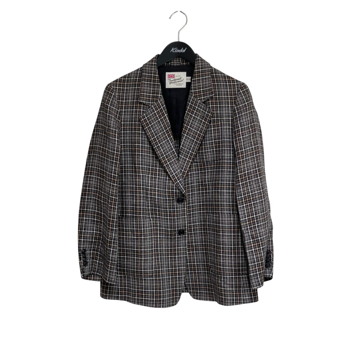 2B 3PATCH POCKET TAILORED JACKETチェック柄テーラードジャケットL231GFFJK0275XP