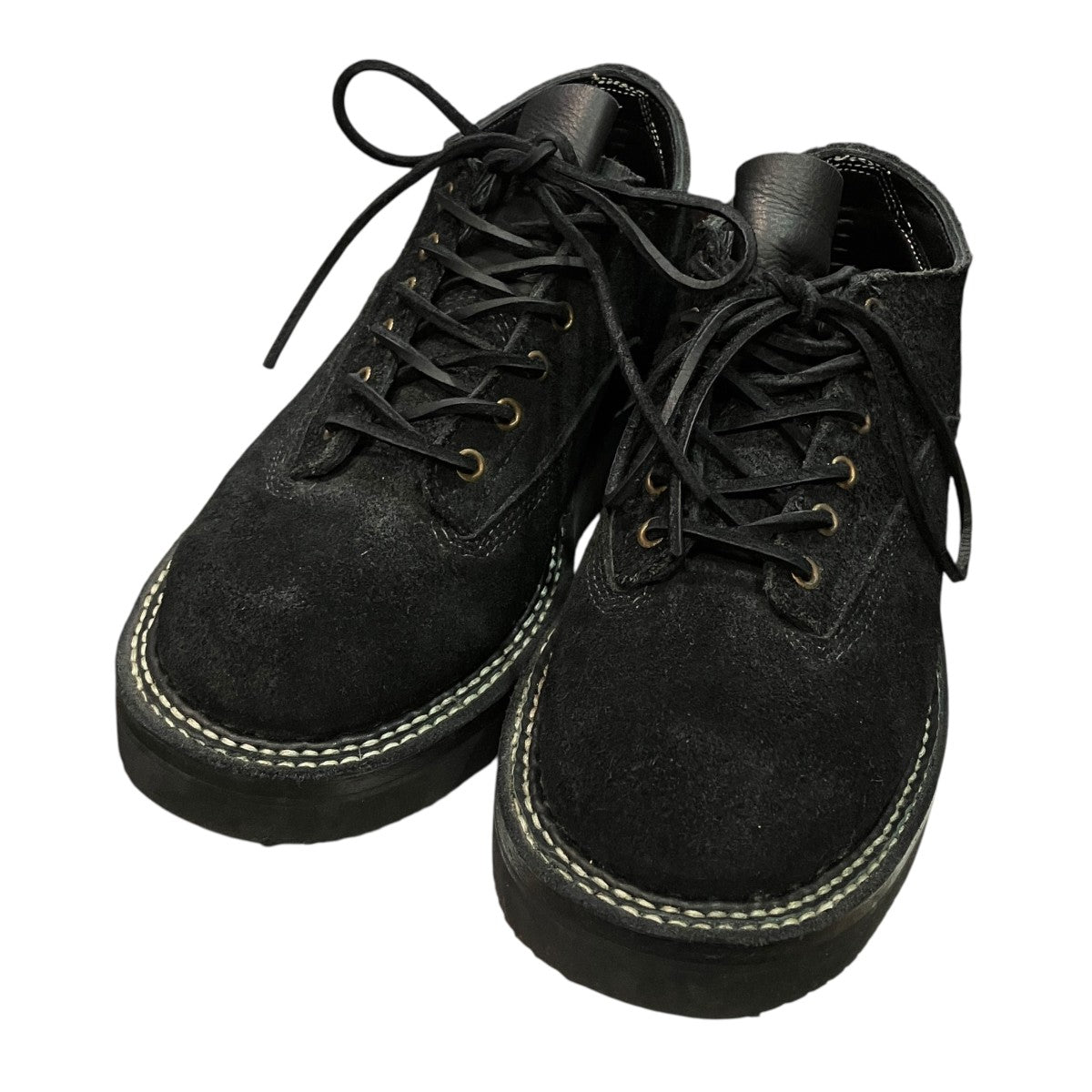 Northwest Oxford Roughout Black NW Eスウェードレザーシューズ5359600001019