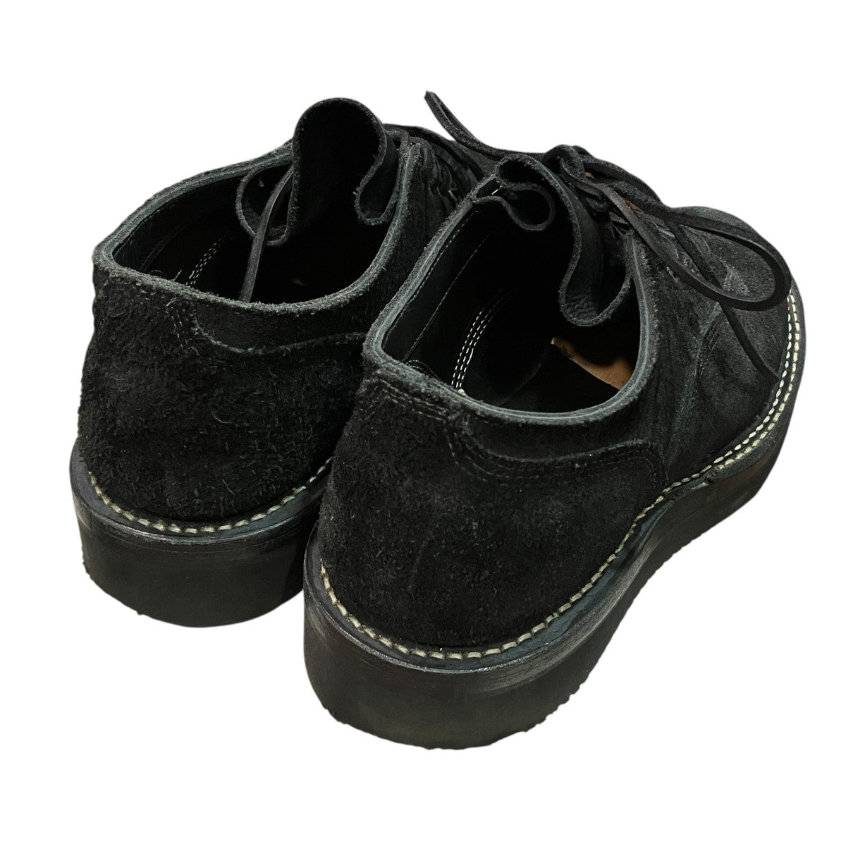 Northwest Oxford Roughout Black NW Eスウェードレザーシューズ5359600001019