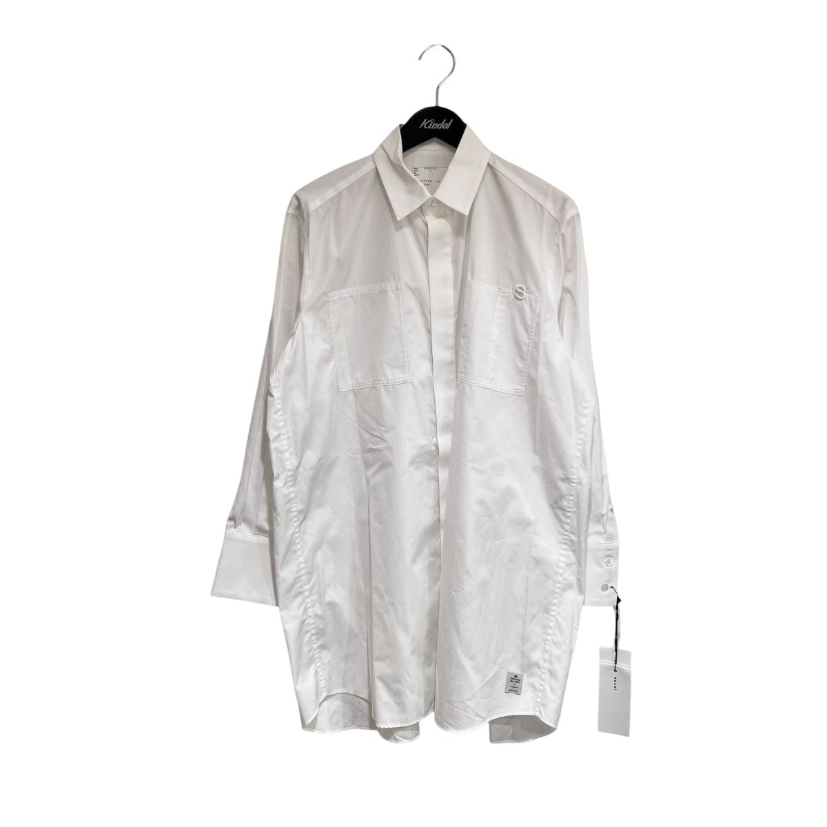 S Cotton Poplin Shirt比翼シャツSCW-102