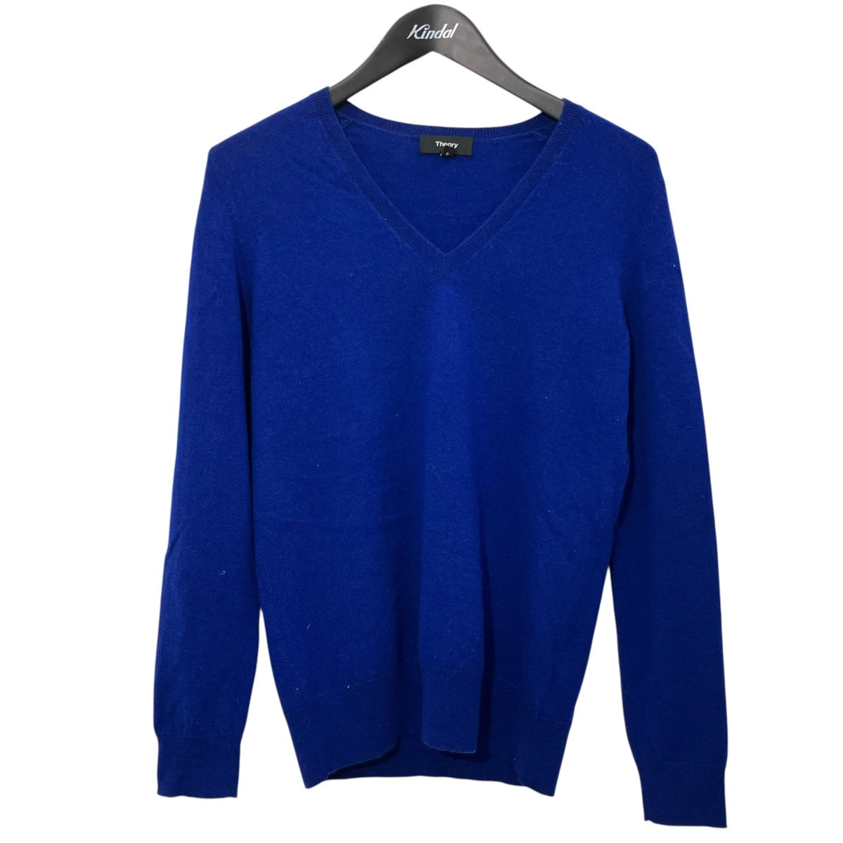 theory カシミヤVネックニット01-8301727-860-902 古着・中古-1枚目のアイテム画像