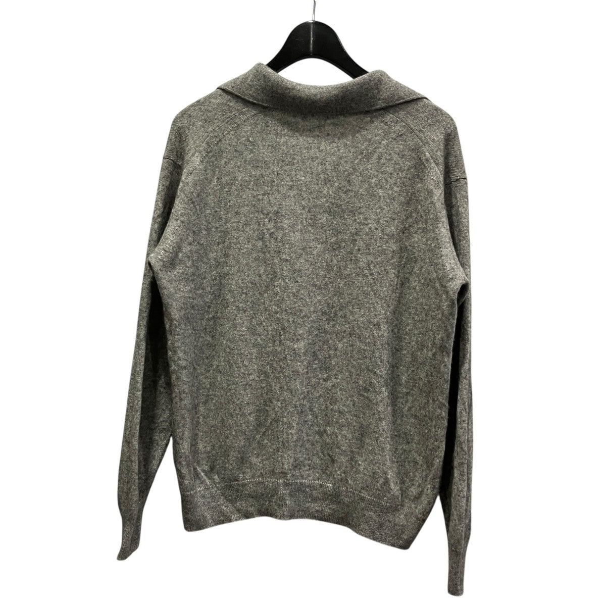 25SSSUPER FINE CASHMERE SILK KNIT SKIPPER POLOカシミヤシルクスキッパーポロシャツA25SP04SC