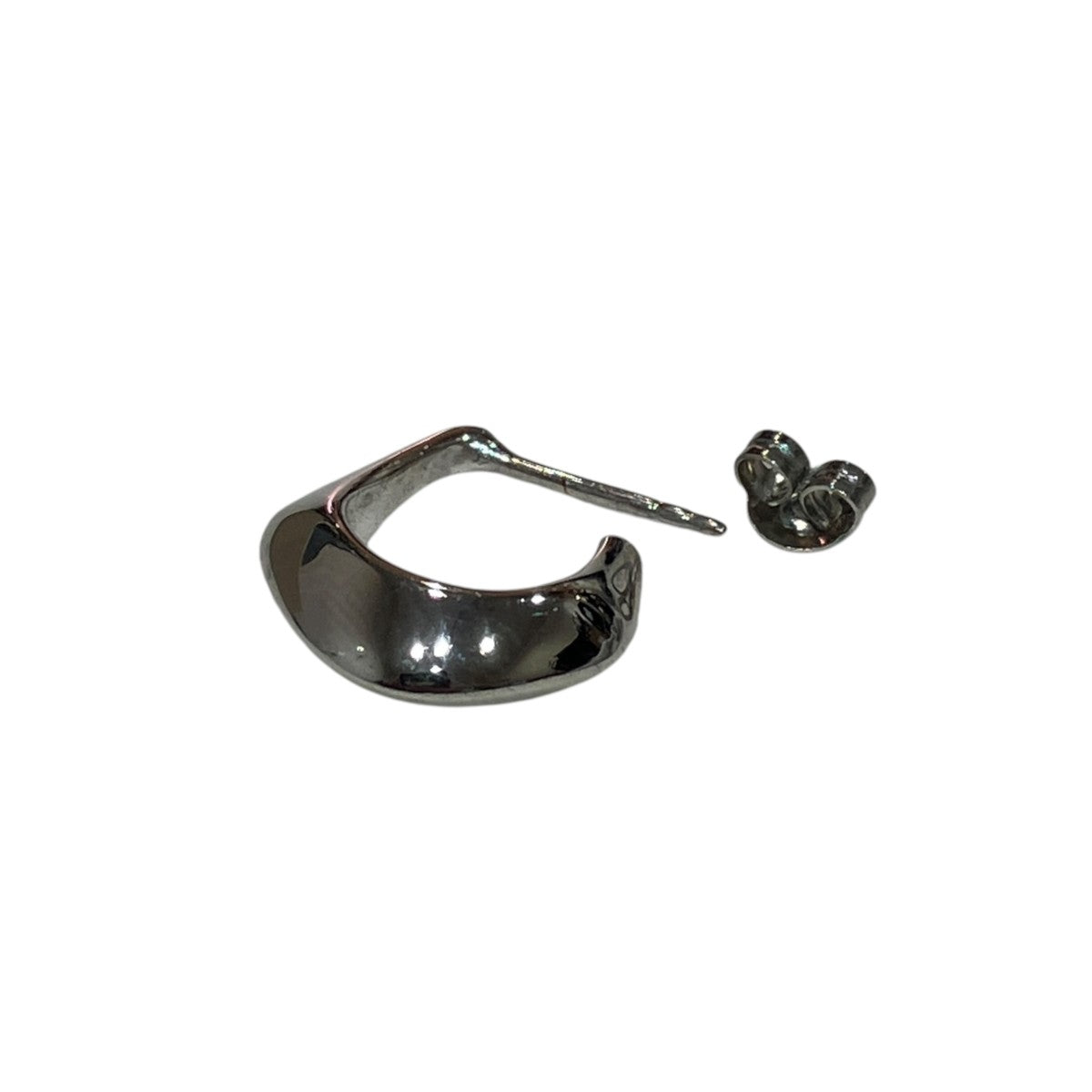 片耳ドロップフープピアス