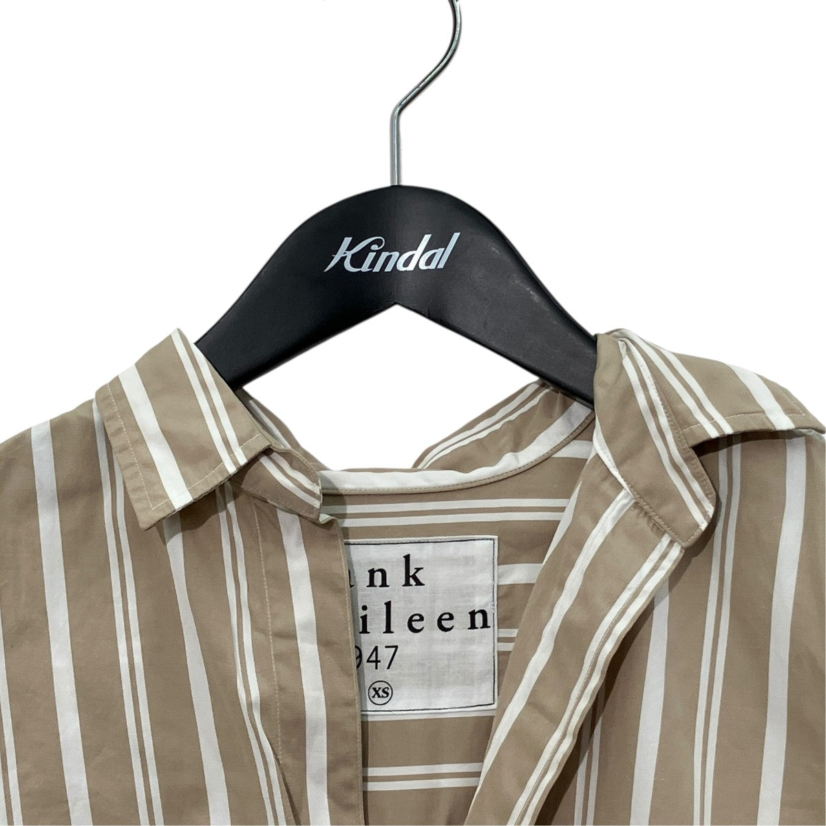 Frank＆Eileen ストライプスキッパーシャツ 古着・中古-3枚目のアイテム画像