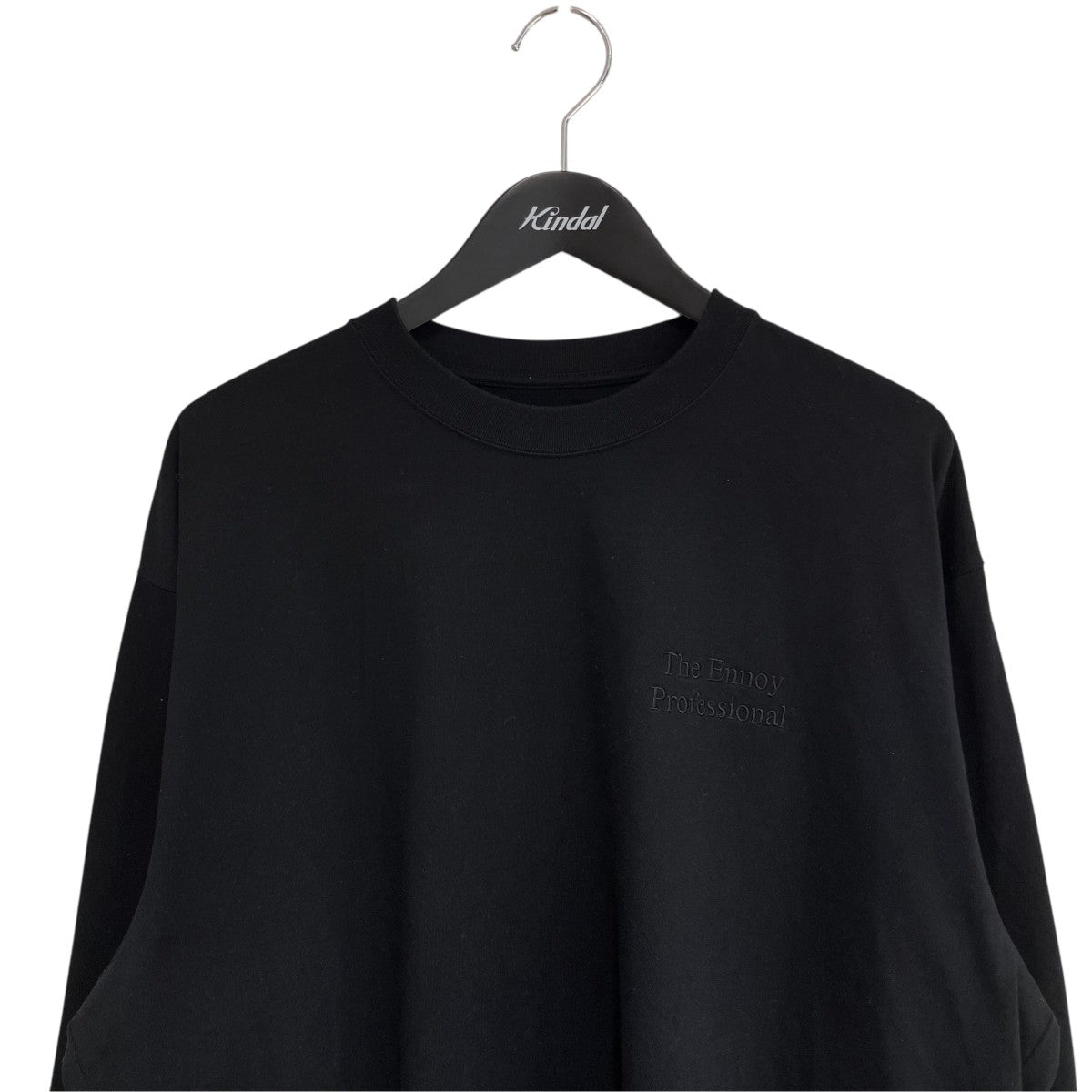 ロゴ刺しゅう長袖TシャツSS23BRENCT06NTL