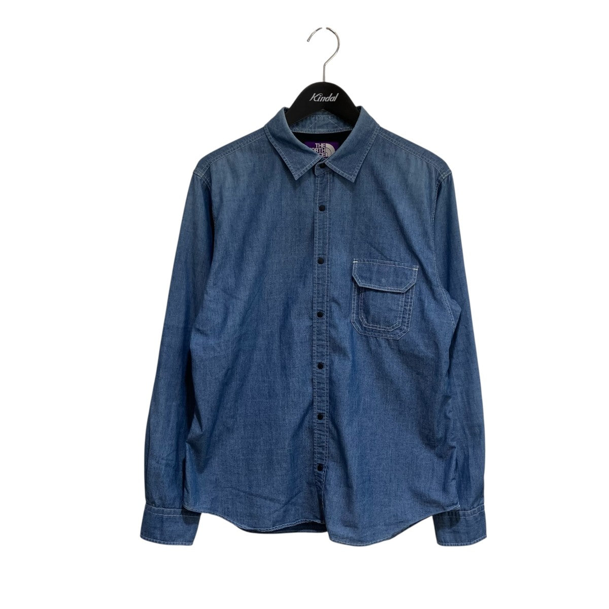 COOLMAX Indigo Chambray ShirtシャンブレーシャツNT3604N