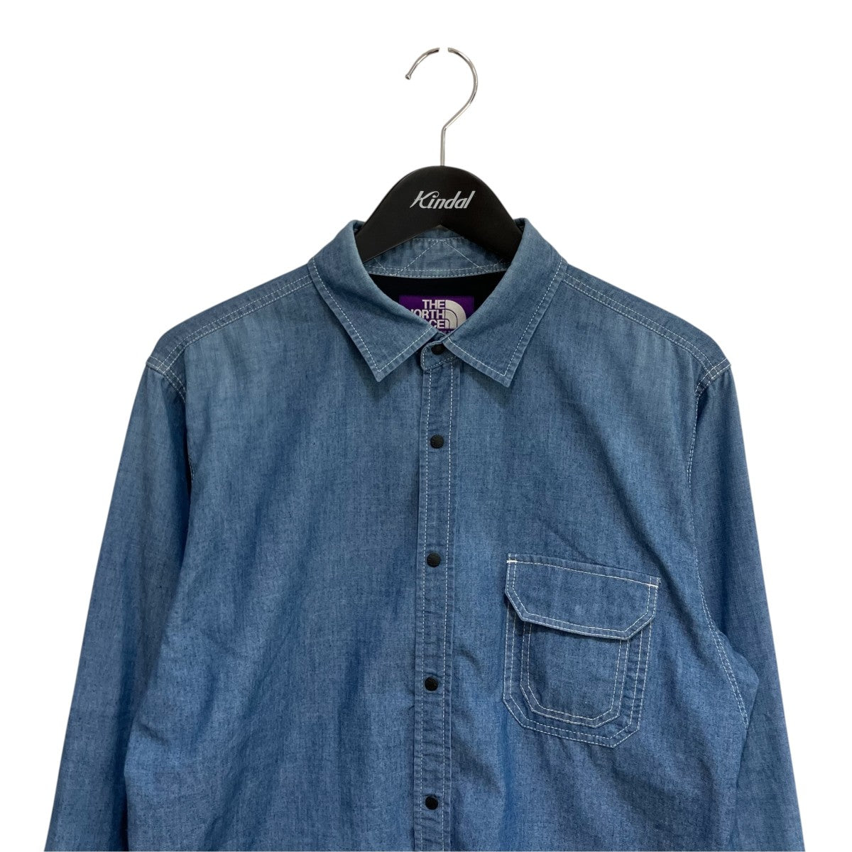 COOLMAX Indigo Chambray ShirtシャンブレーシャツNT3604N