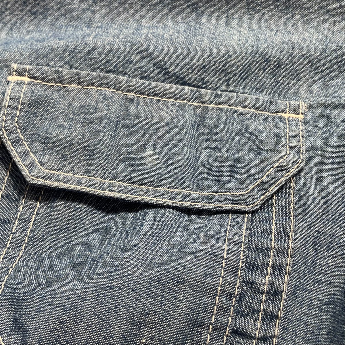 COOLMAX Indigo Chambray ShirtシャンブレーシャツNT3604N