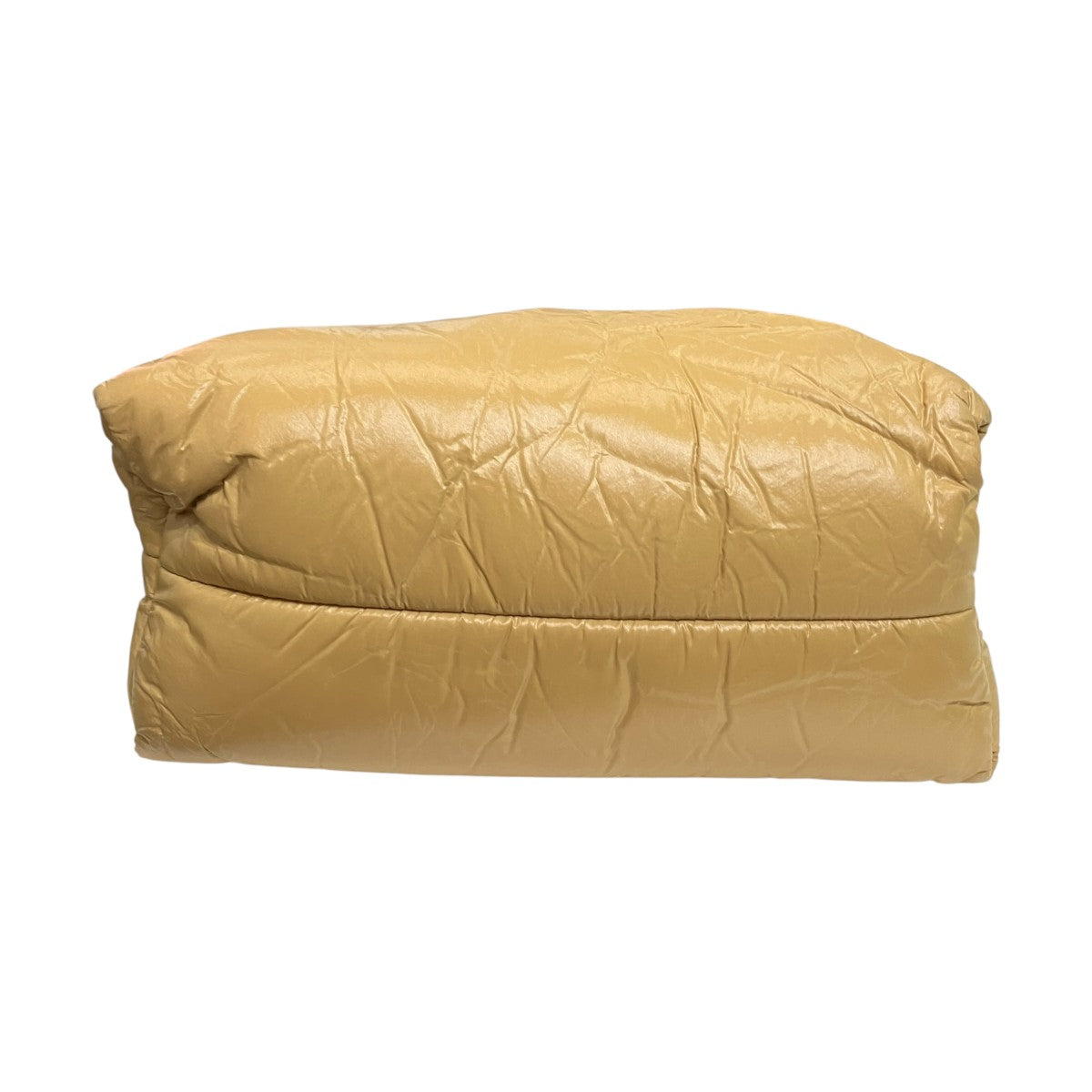 Knotted Handle Crinkled Cushion Bagナイロンハンドルバッグ