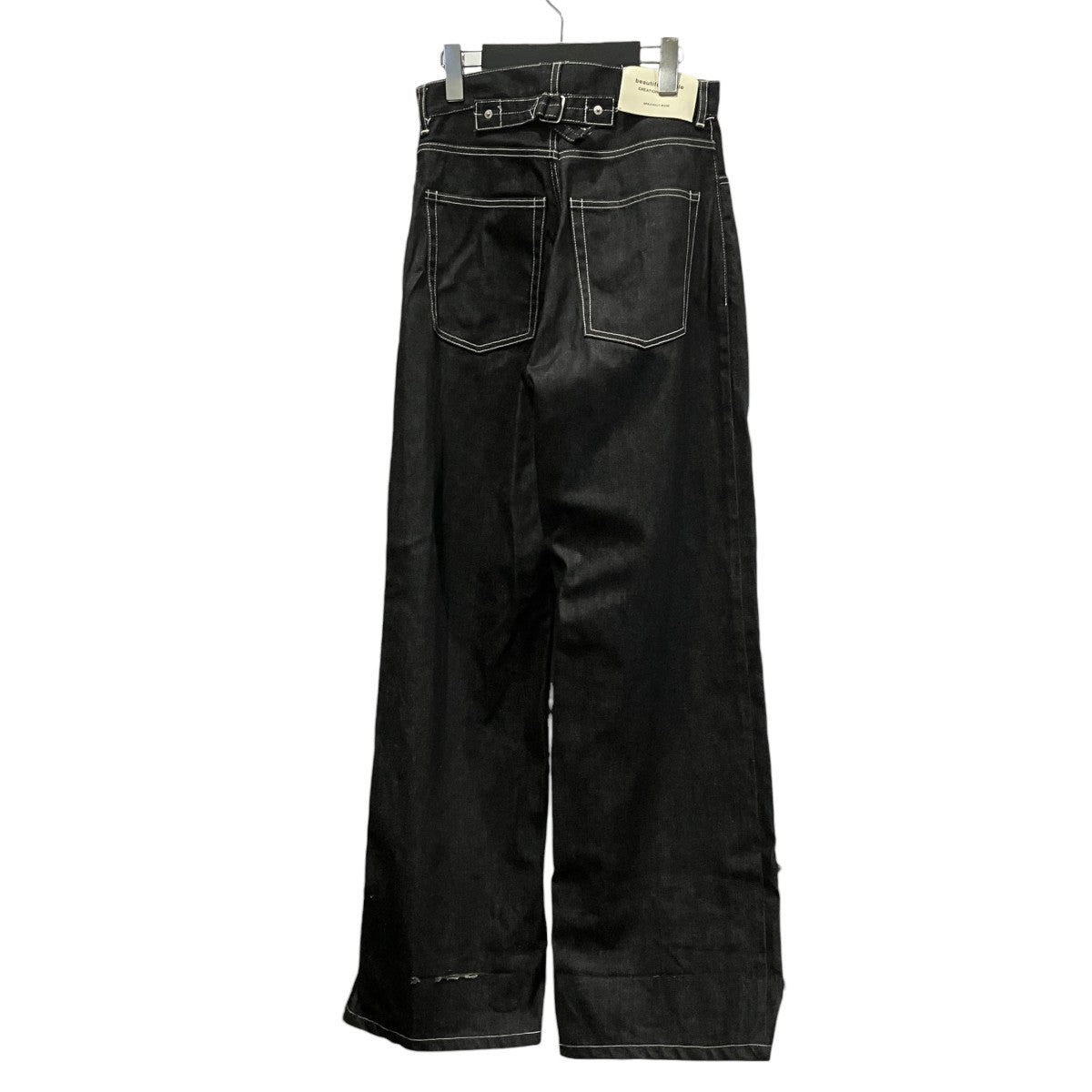 selvedge denim oldies fitワイドデニムパンツ1000105019
