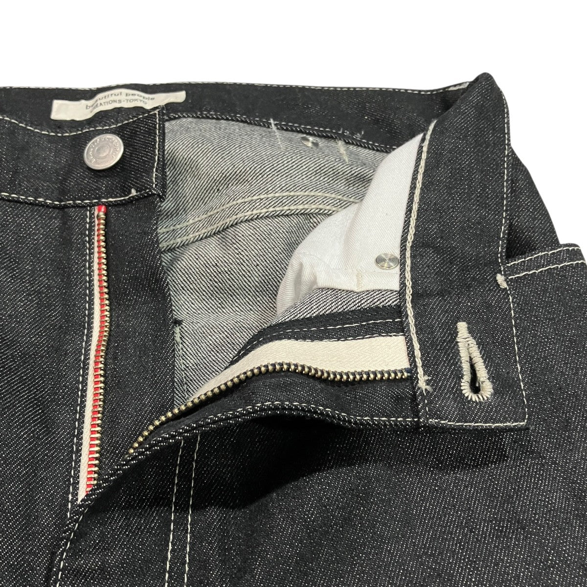 selvedge denim oldies fitワイドデニムパンツ1000105019