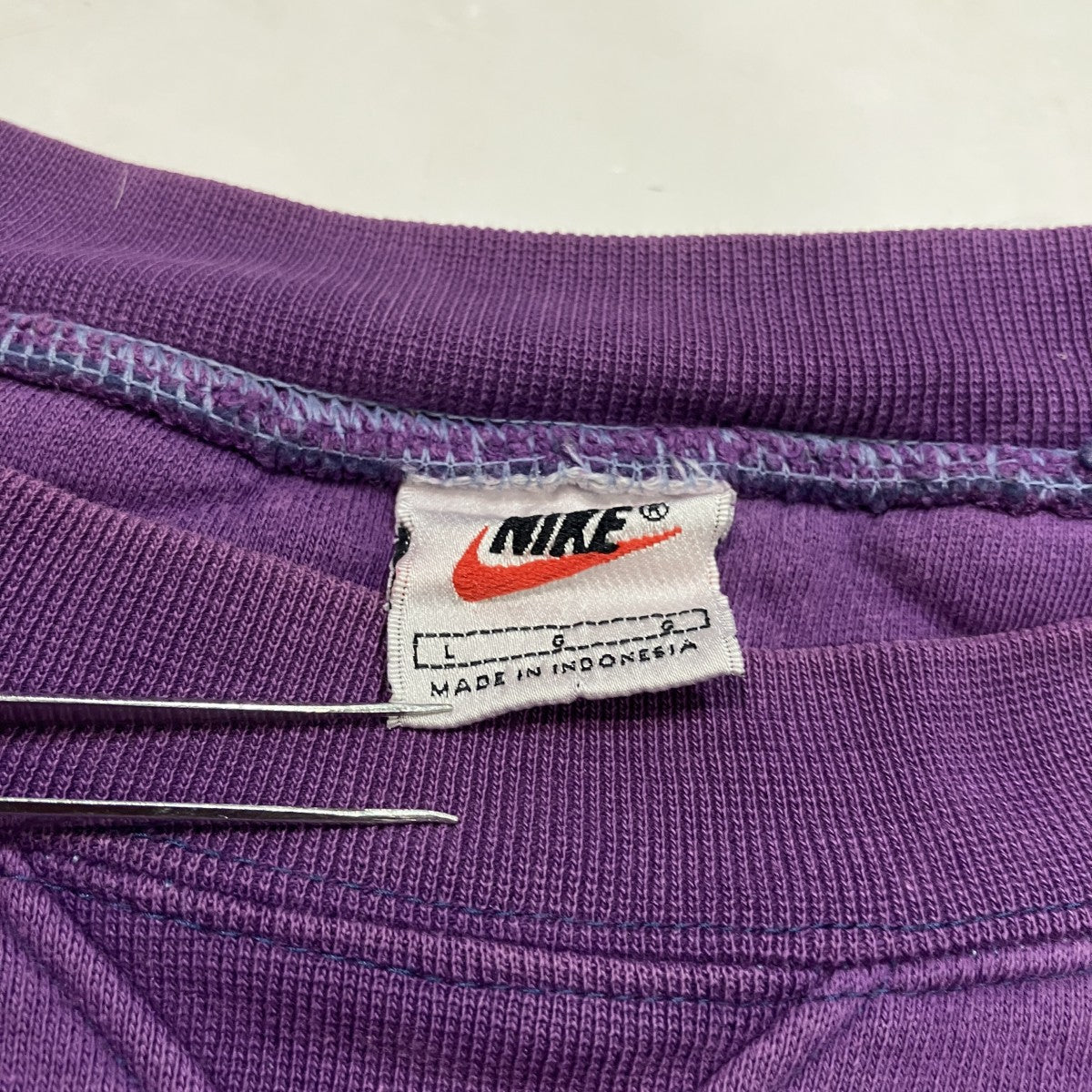 90sNIKE TOWN刺繍スウェット