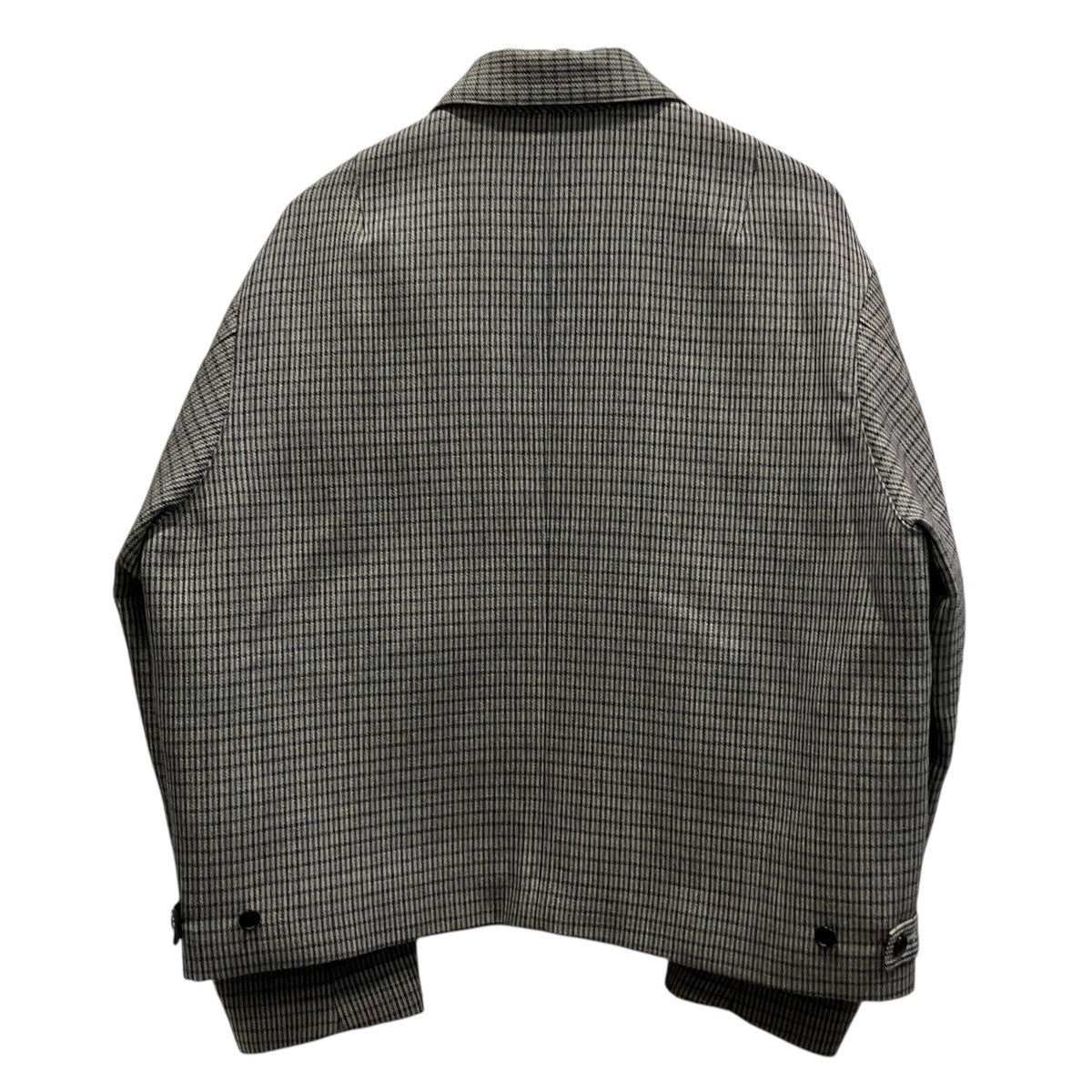 DOUBLE FACE CHECK ZIP BLOUSONジップブルゾンA9AB02BN
