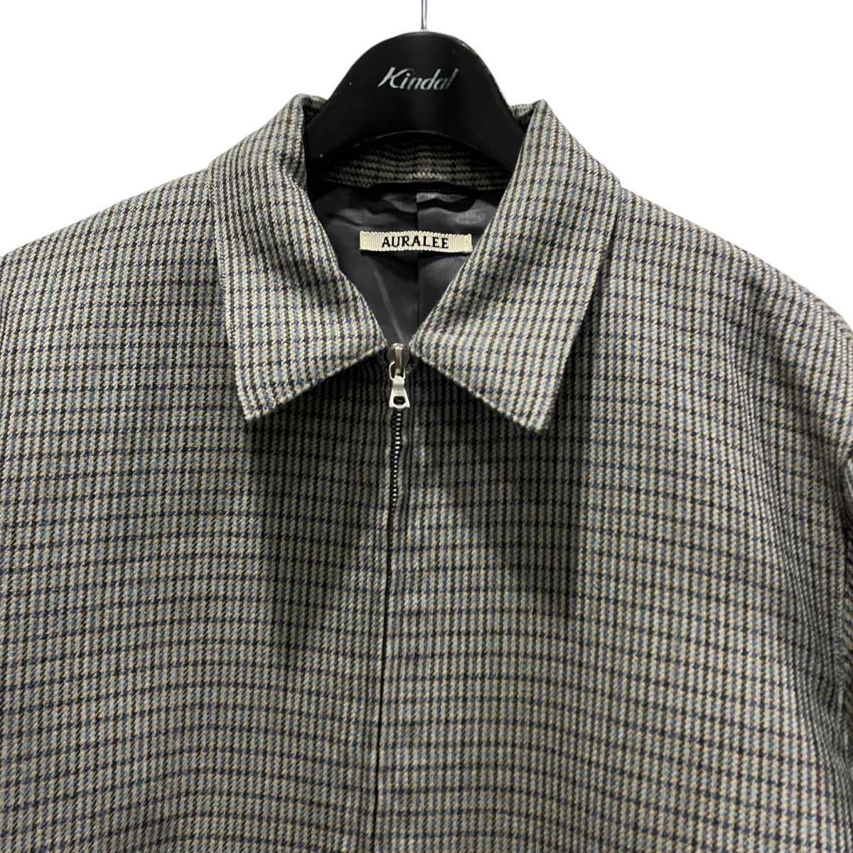 DOUBLE FACE CHECK ZIP BLOUSONジップブルゾンA9AB02BN