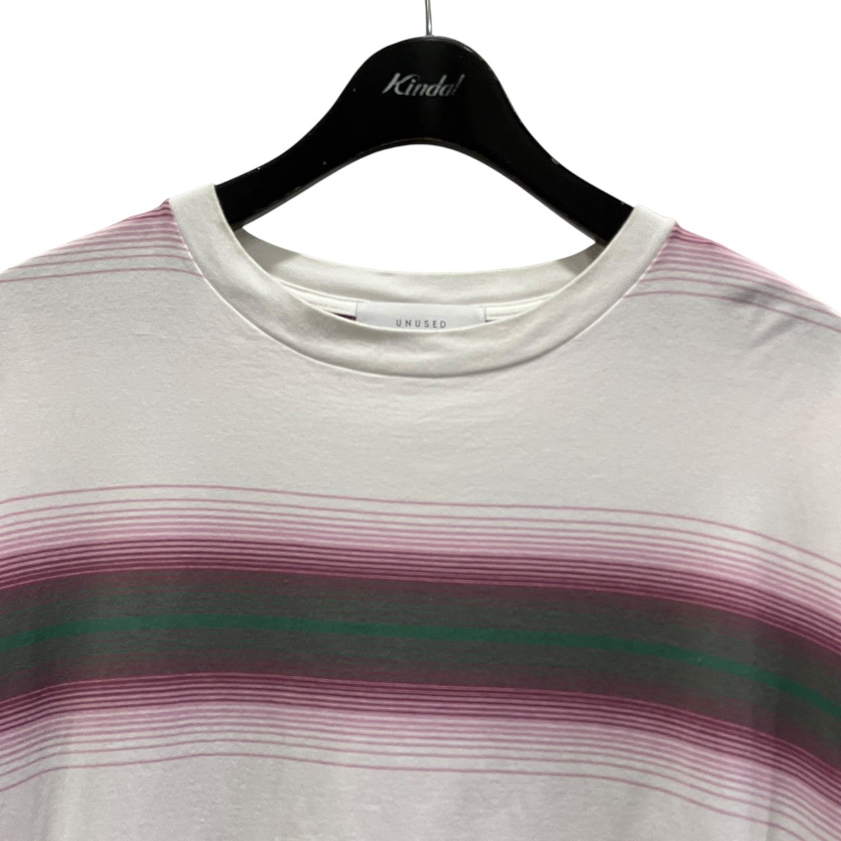 Ombre Border L S Teeボーダー長袖TシャツUS2185