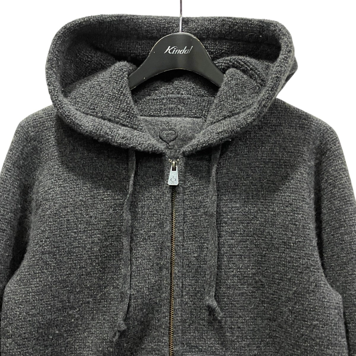 カシミヤニットパーカーSSL30-401BK