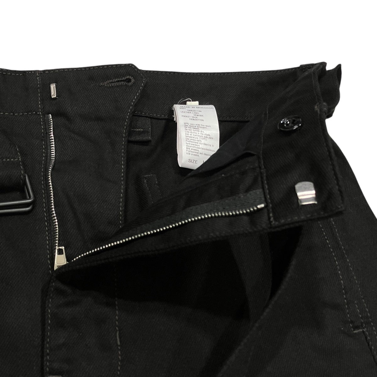 TWISTED BELTED PANTSベルテッドパンツBFS-16200-A