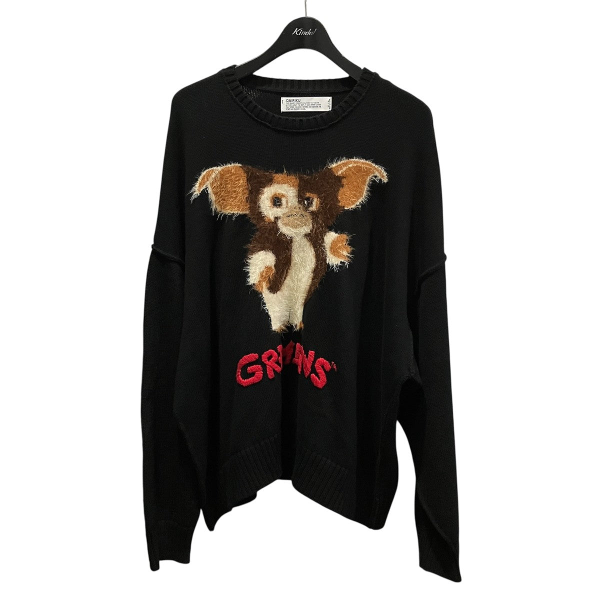 24SSGREMLiNs Pullover Knitグレムリンニット24SS K-13