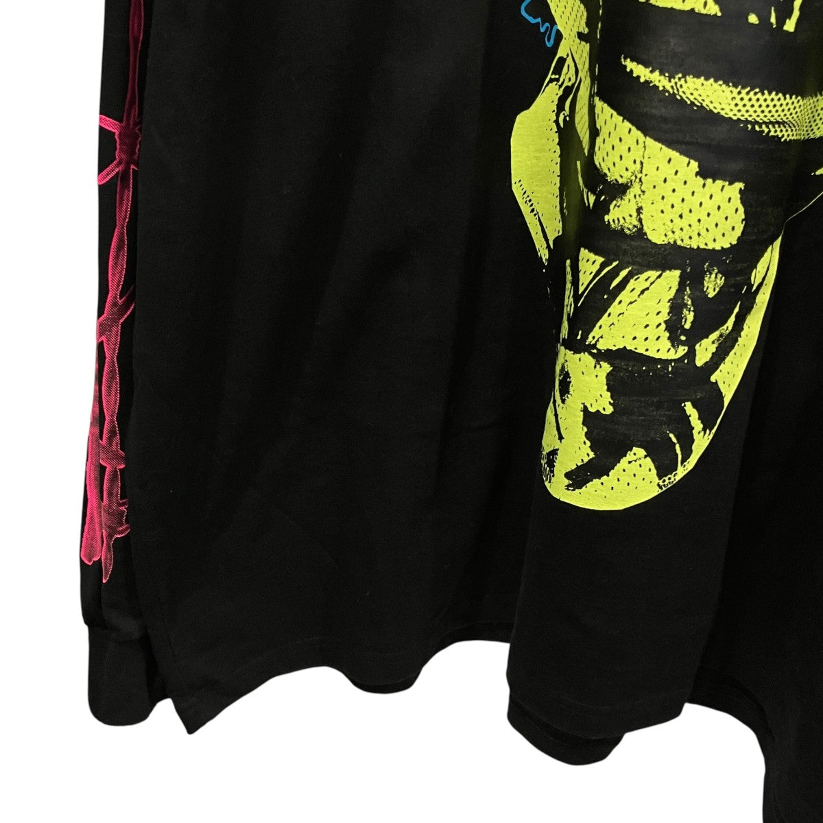 プリント長袖Tシャツ
