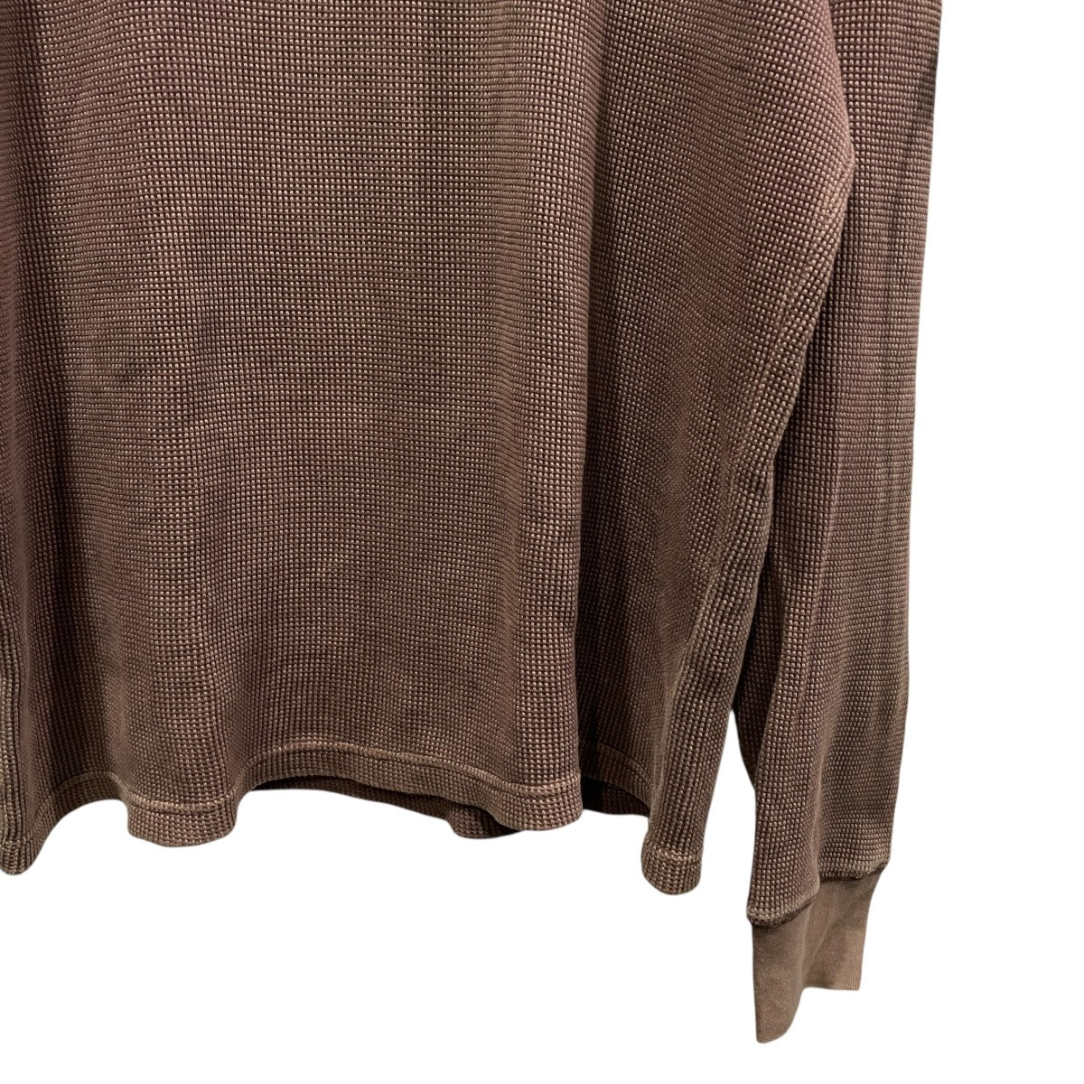 L S Vista Waffle T-ShirtサーマルカットソーI035304.33H.GD.03
