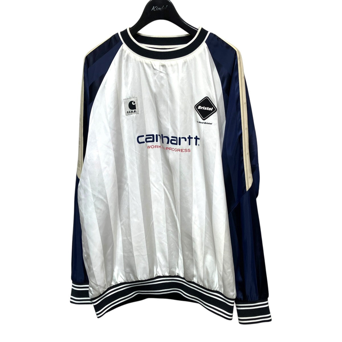 WARM-UP PISTE - WHITEウォームアップシャツFCRB-260122