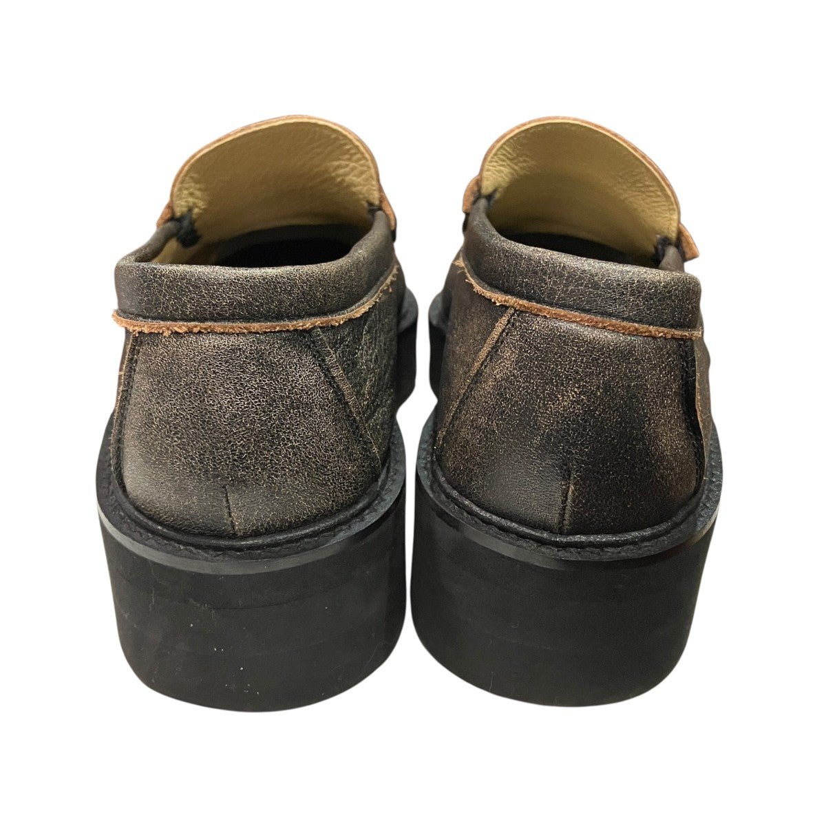 bended loaferエイジングローファー