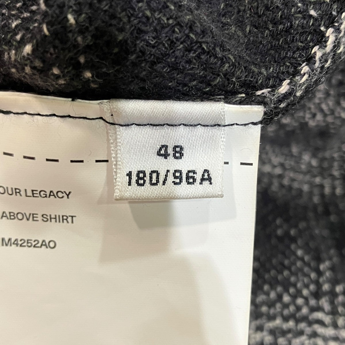 ABOVE SHIRTチェックシャツM4252AO