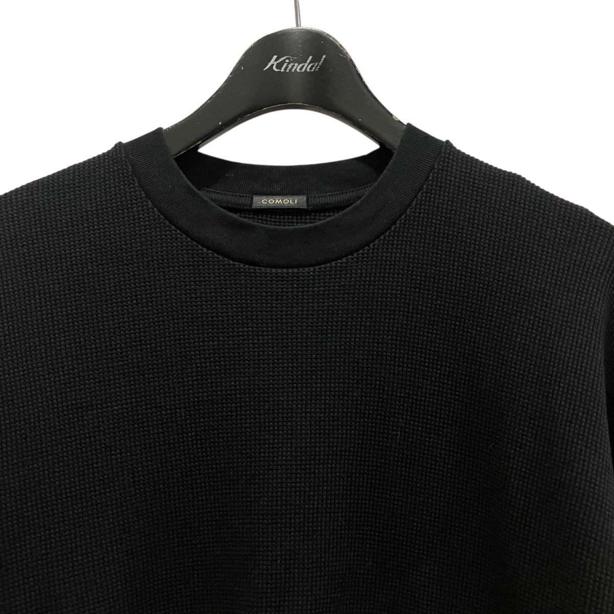 コットンワッフル 長袖TシャツD01-05041