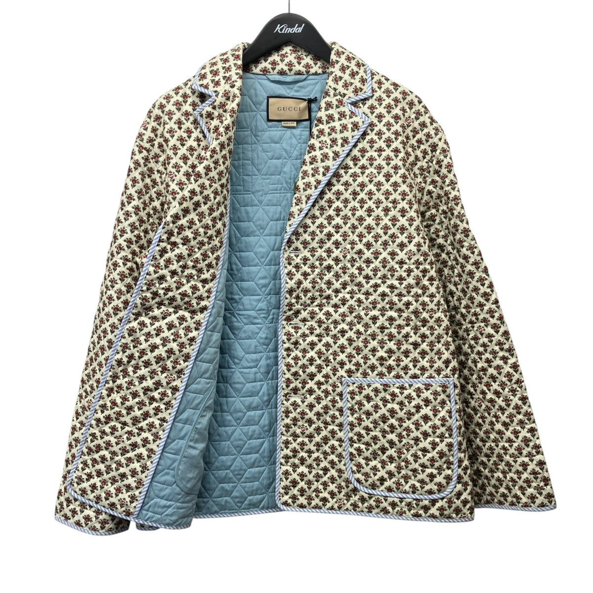 GUCCI プリントリネンジャケット732877 古着・中古-2枚目のアイテム画像