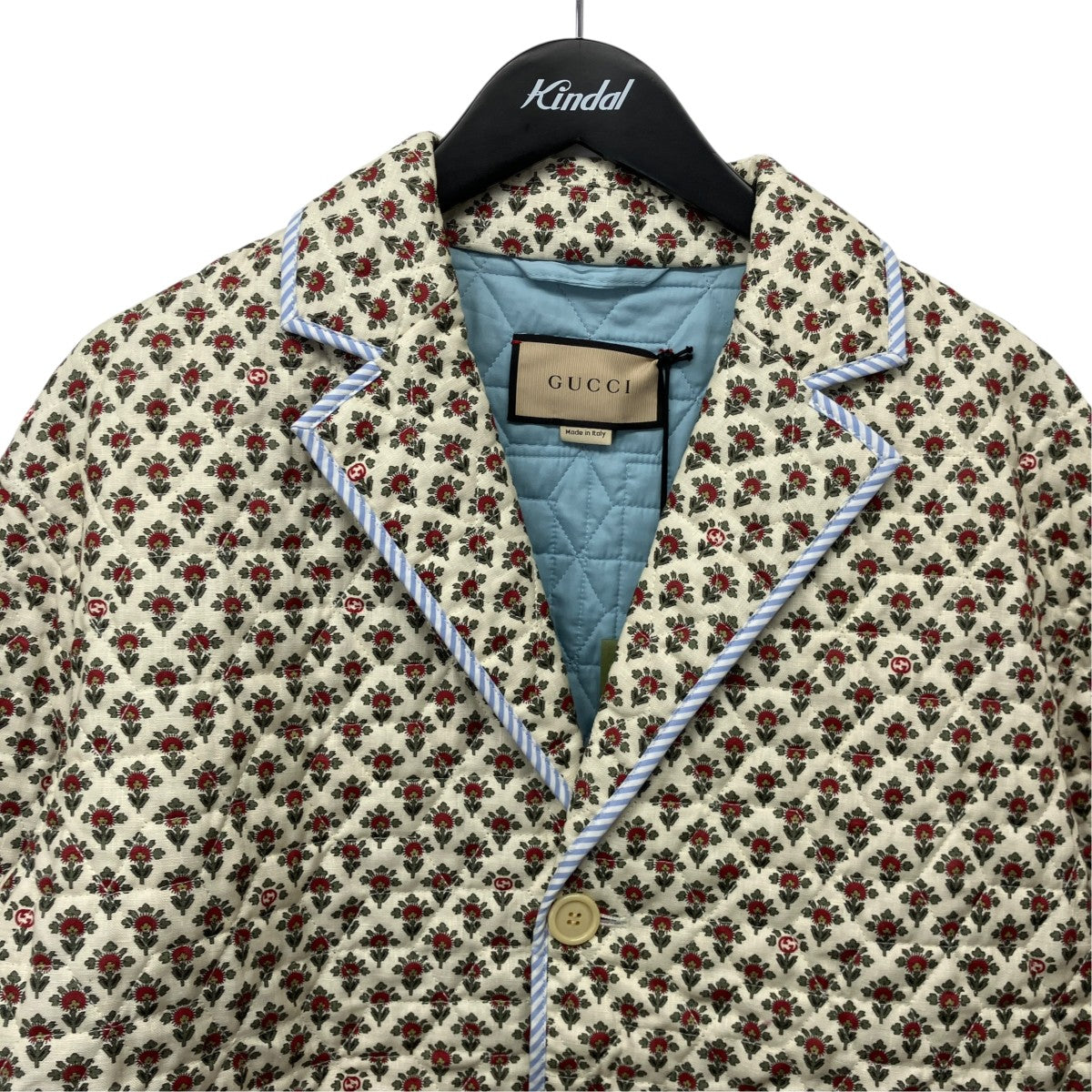 GUCCI プリントリネンジャケット732877 古着・中古-3枚目のアイテム画像