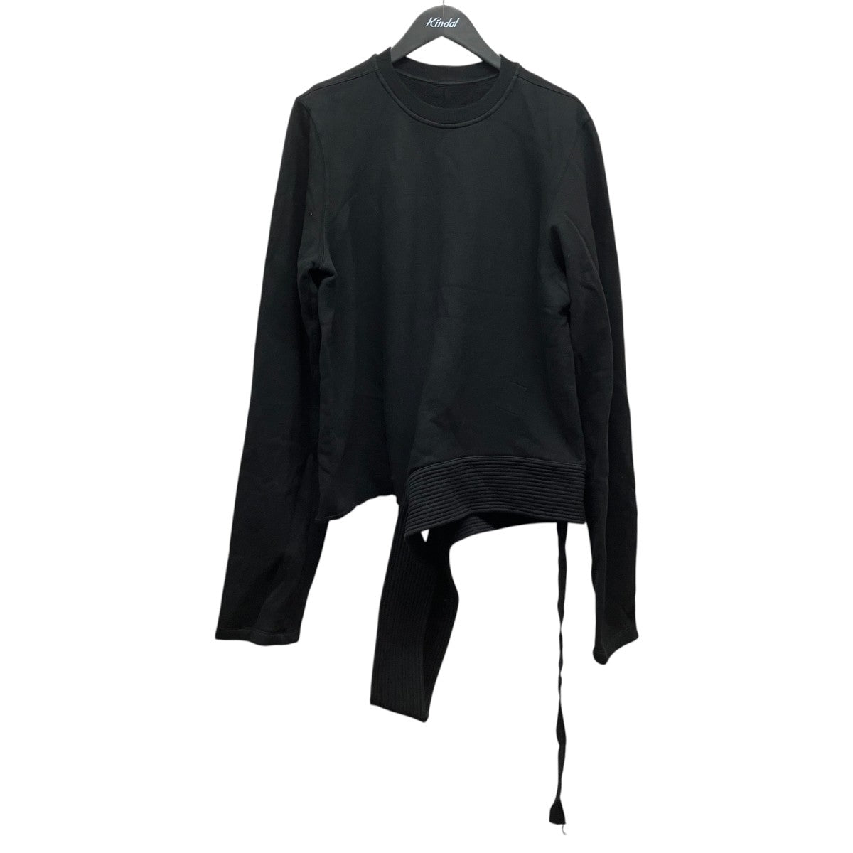 22SS裾カットオフデザインスウェットDU02A3284-F LONG CREATCH SWEAT