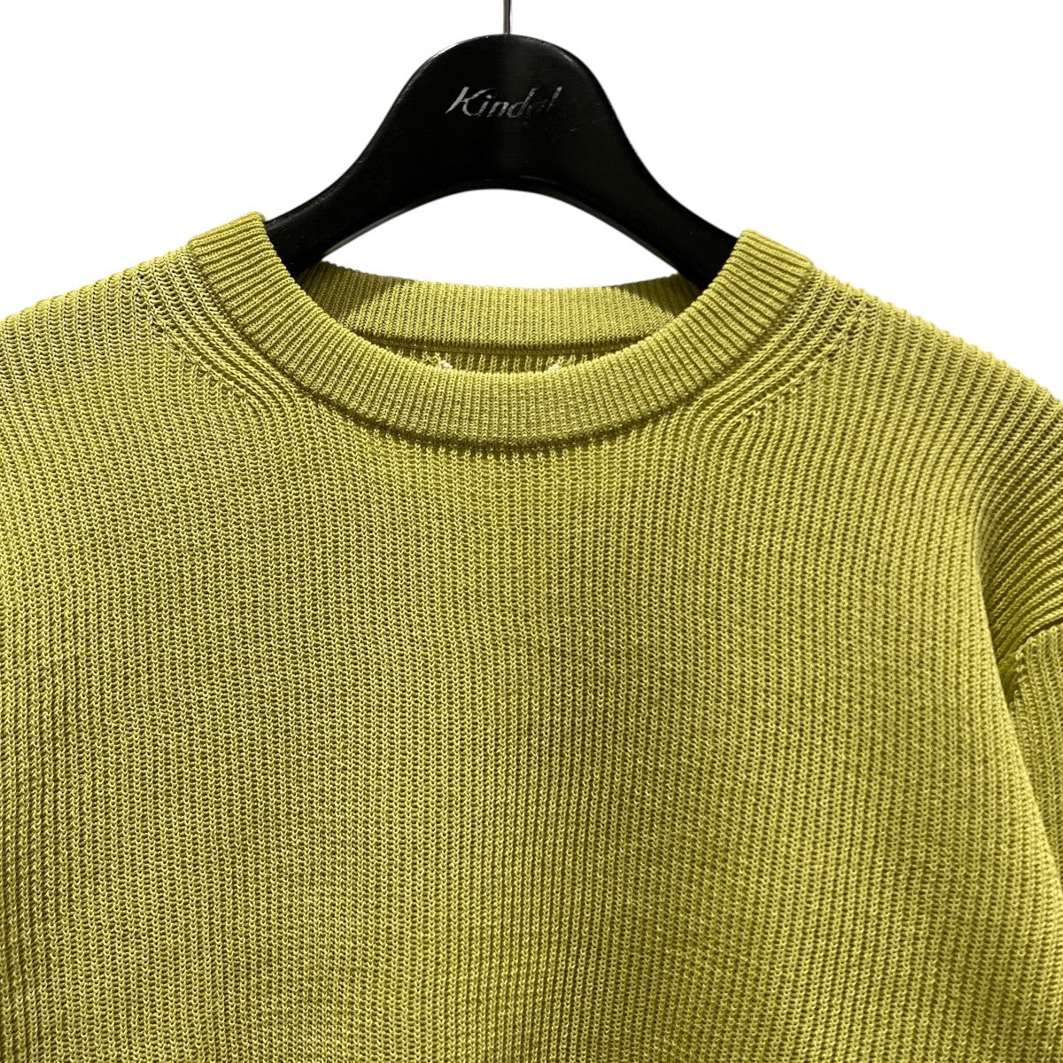 AURALEE FLAT YARN RIB KNIT P OリブニットA26SP03SY 古着・中古-3枚目のアイテム画像