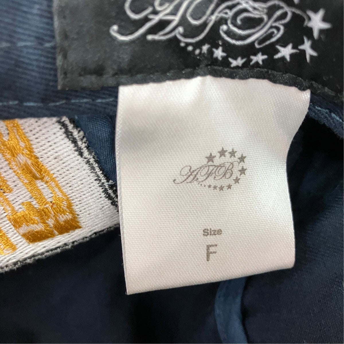 AFB 刺しゅうキャップ 古着・中古-5枚目のアイテム画像