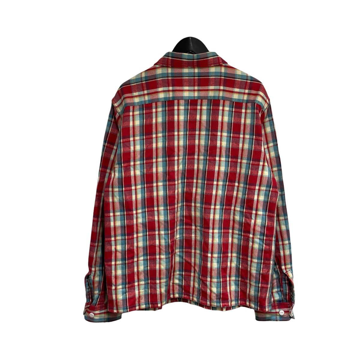 EVISU カモメプリントネルシャツ2EAEJM5SL6103RXCT 古着・中古-2枚目のアイテム画像
