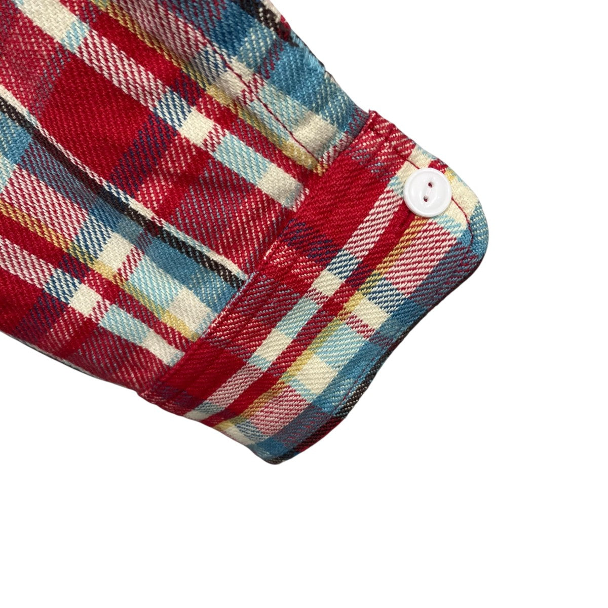 EVISU カモメプリントネルシャツ2EAEJM5SL6103RXCT 古着・中古-4枚目のアイテム画像