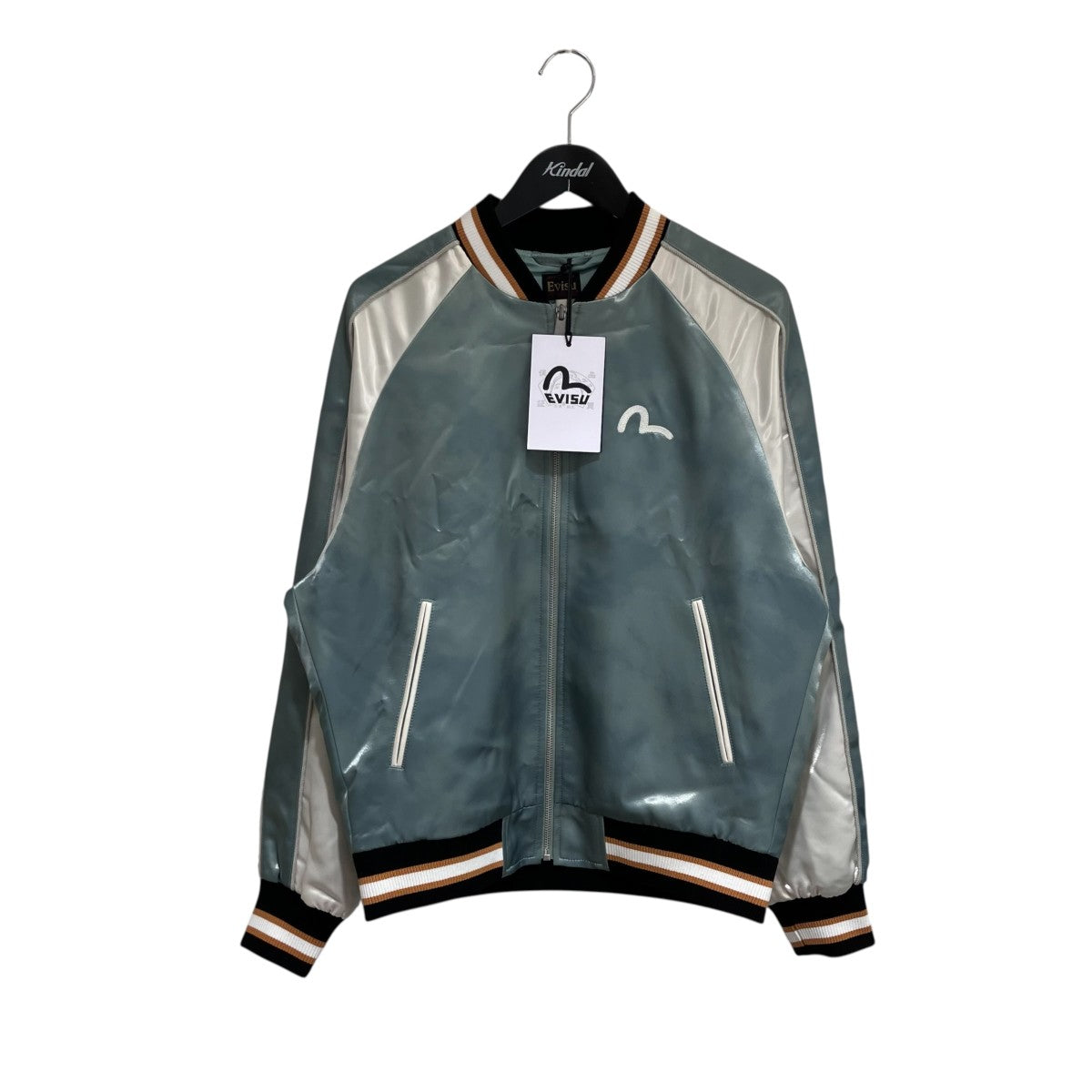 EVISU Treasure Hunt Faded Souvenir Jacketスカジャン2ESEJM6JK6106RXSN 古着・中古-1枚目のアイテム画像