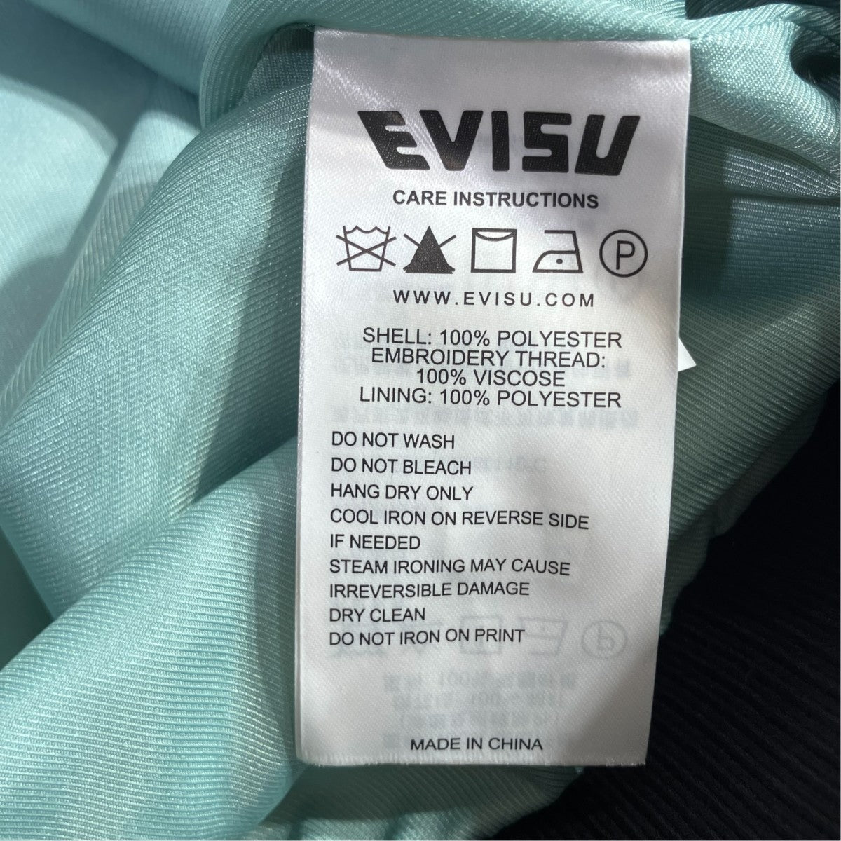 EVISU Treasure Hunt Faded Souvenir Jacketスカジャン2ESEJM6JK6106RXSN 古着・中古-6枚目のアイテム画像