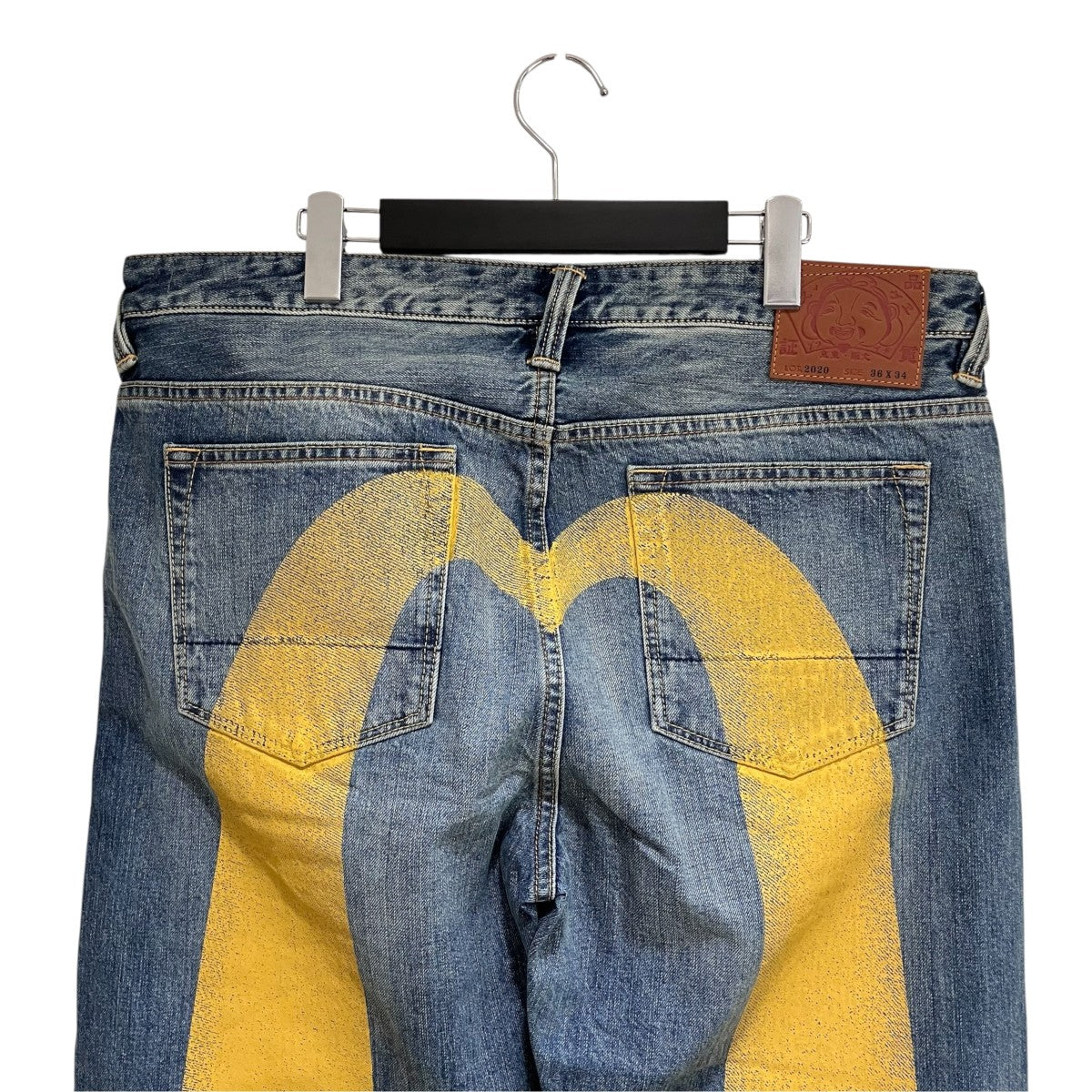 EVISU 大黒デニムパンツ2EAHTM5JE124720DN 古着・中古-4枚目のアイテム画像