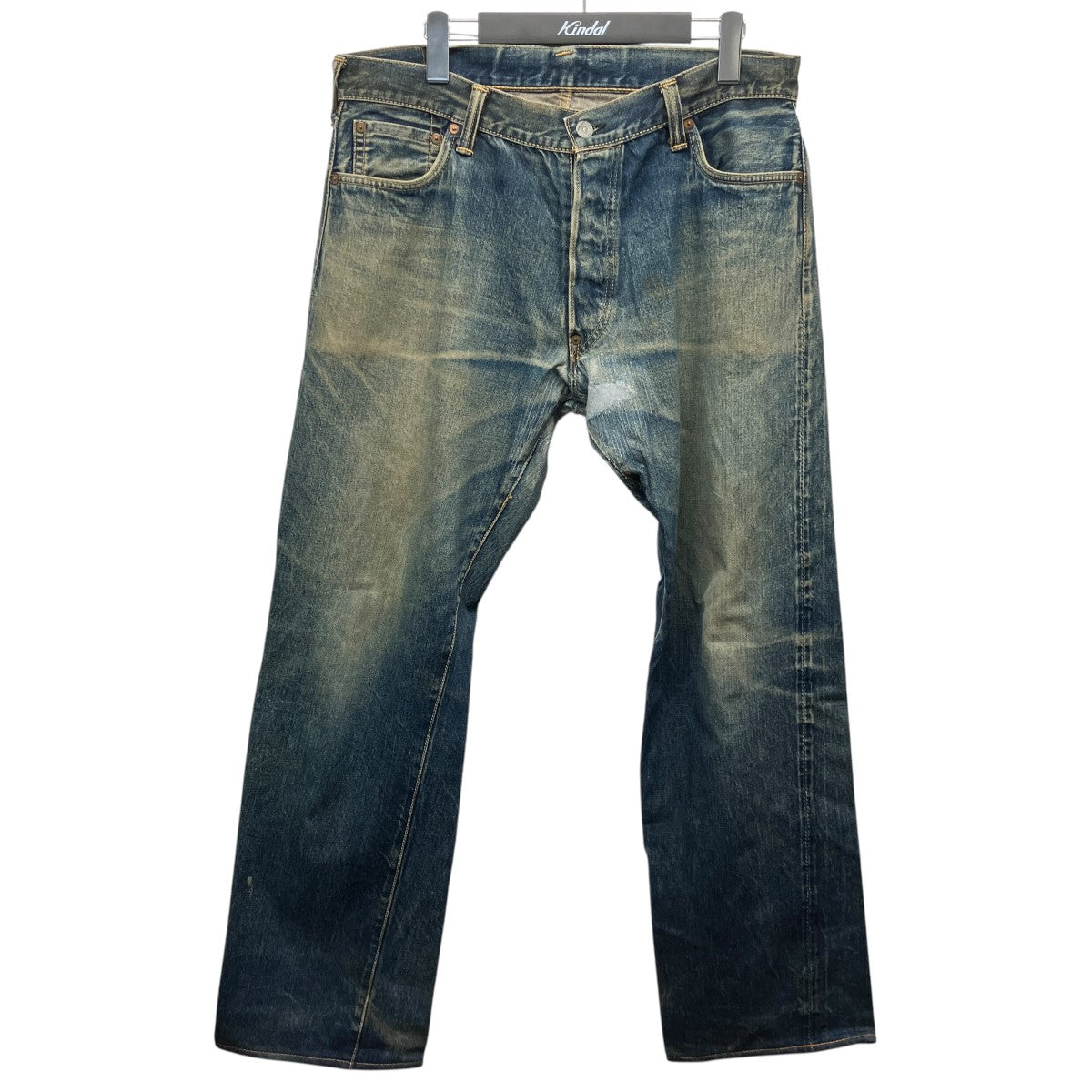 EVISU カモメプリントデニムパンツ 古着・中古-1枚目のアイテム画像