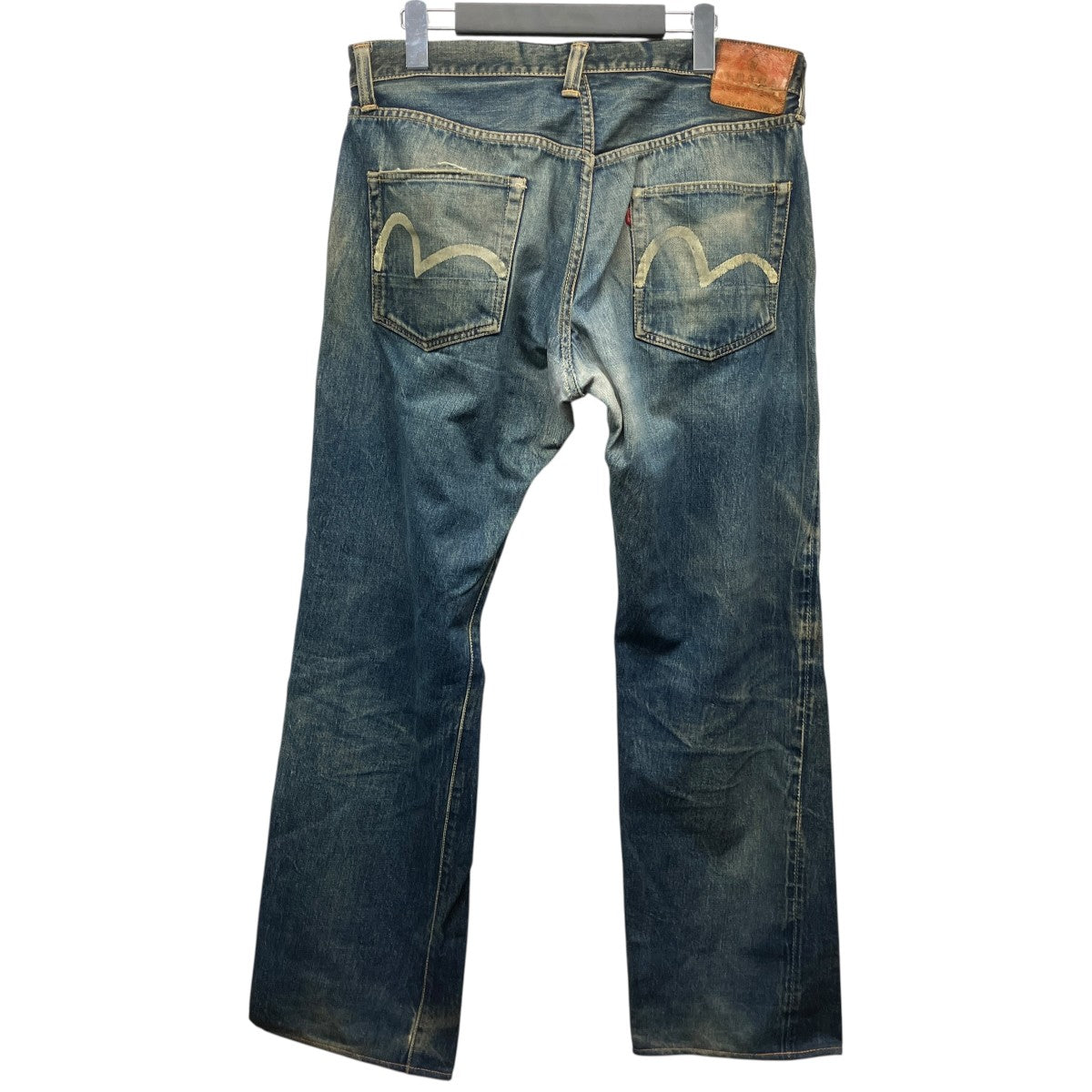 EVISU カモメプリントデニムパンツ 古着・中古-2枚目のアイテム画像