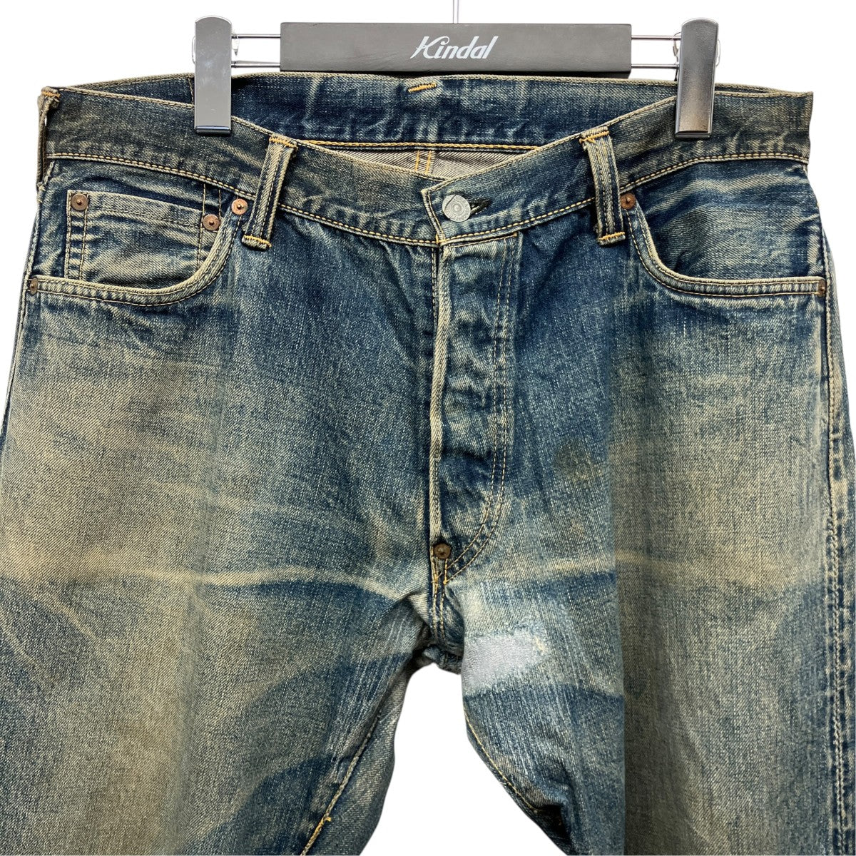 EVISU カモメプリントデニムパンツ 古着・中古-3枚目のアイテム画像