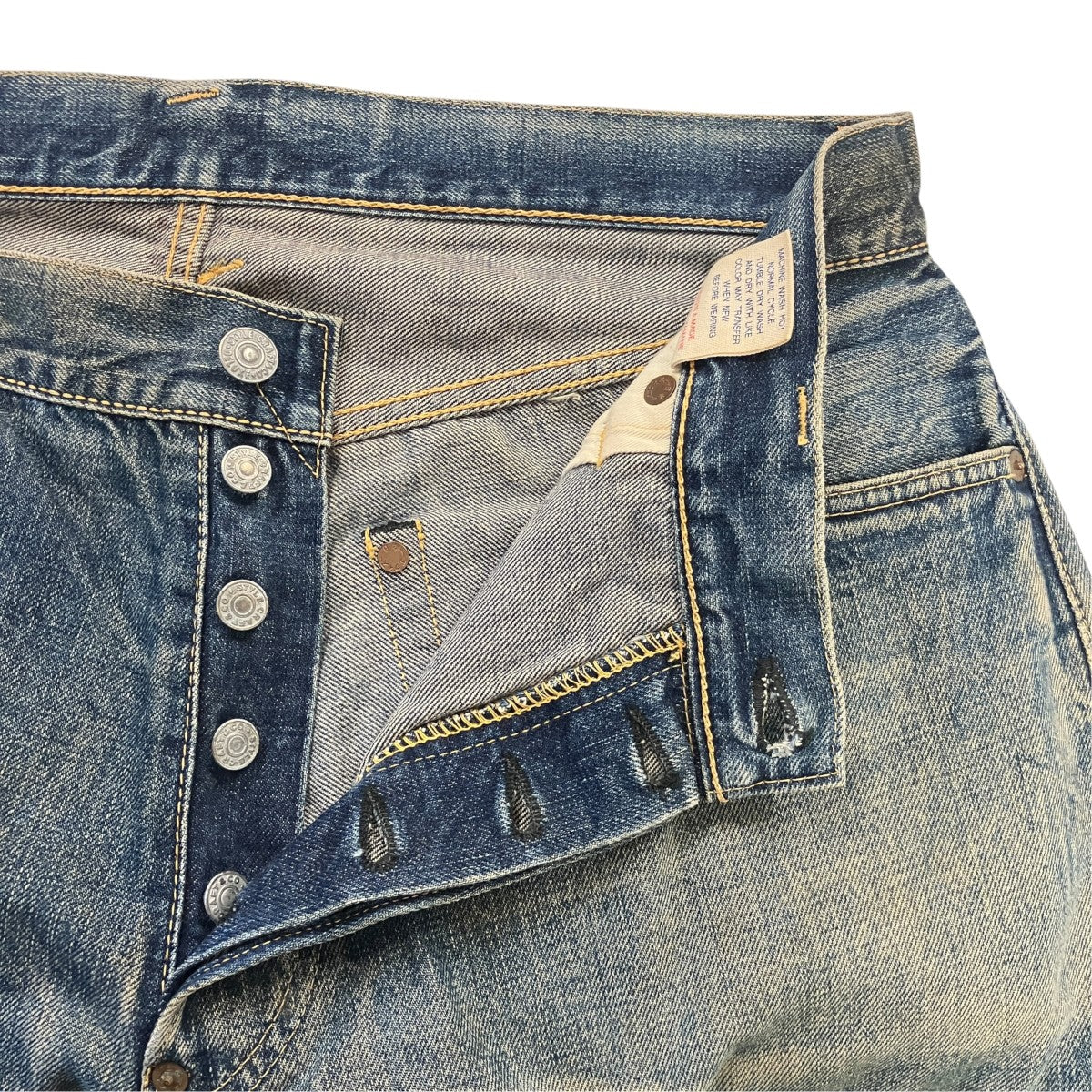 EVISU カモメプリントデニムパンツ 古着・中古-5枚目のアイテム画像