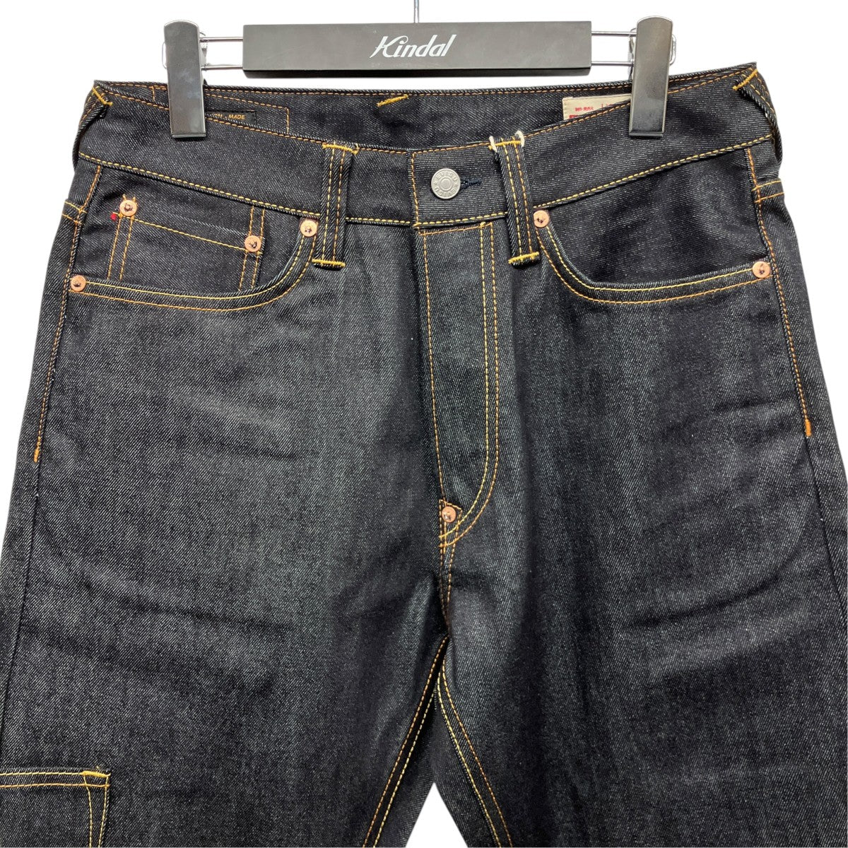 EVISU MULTI-POCKET REGULAR FIT JEANSマルチポケットカモメプリントデニムパンツ2EAHTM4JE125600DN 古着・中古-3枚目のアイテム画像