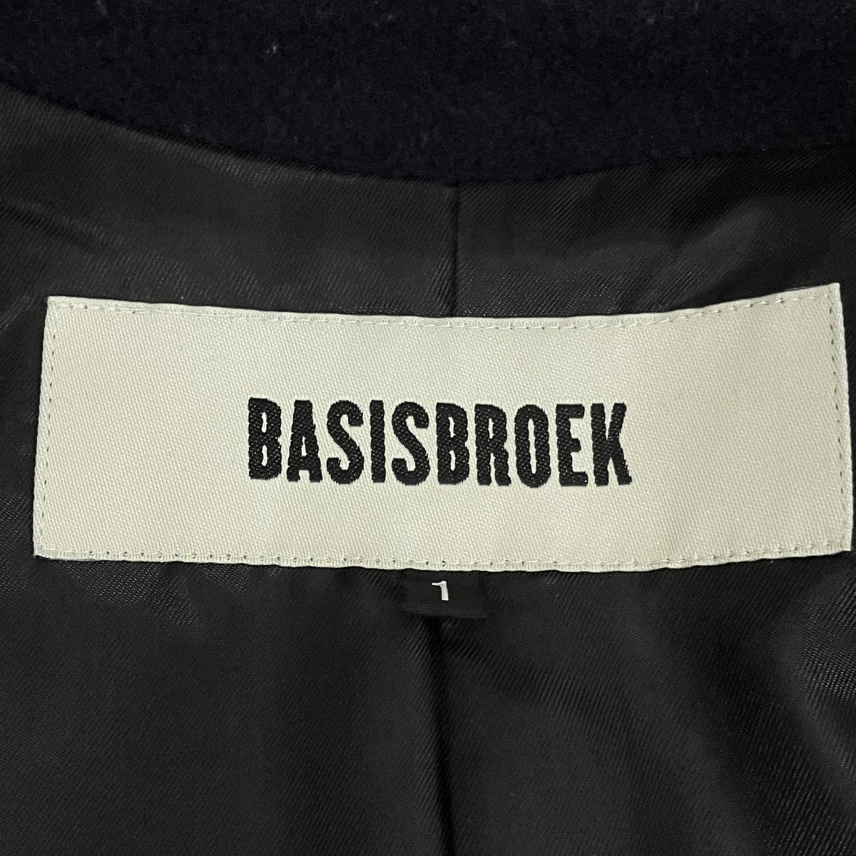 BASISBROEK ウールコート 古着・中古-6枚目のアイテム画像