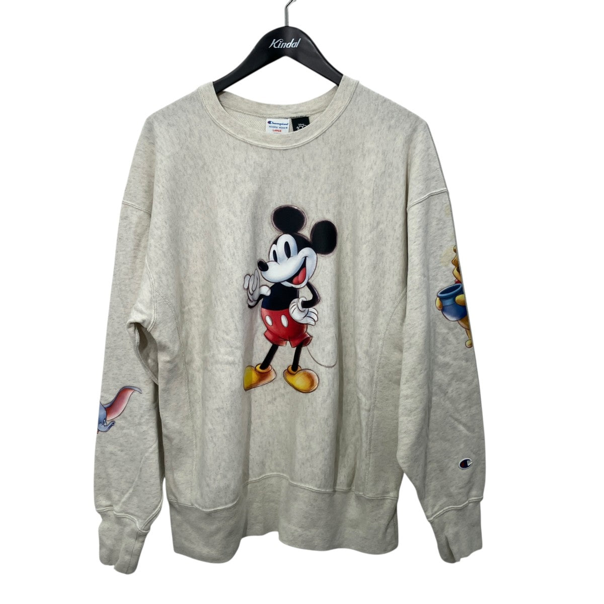 Champion×Disney×BEAMS クルーネックスウェットC8-X009 古着・中古-1枚目のアイテム画像