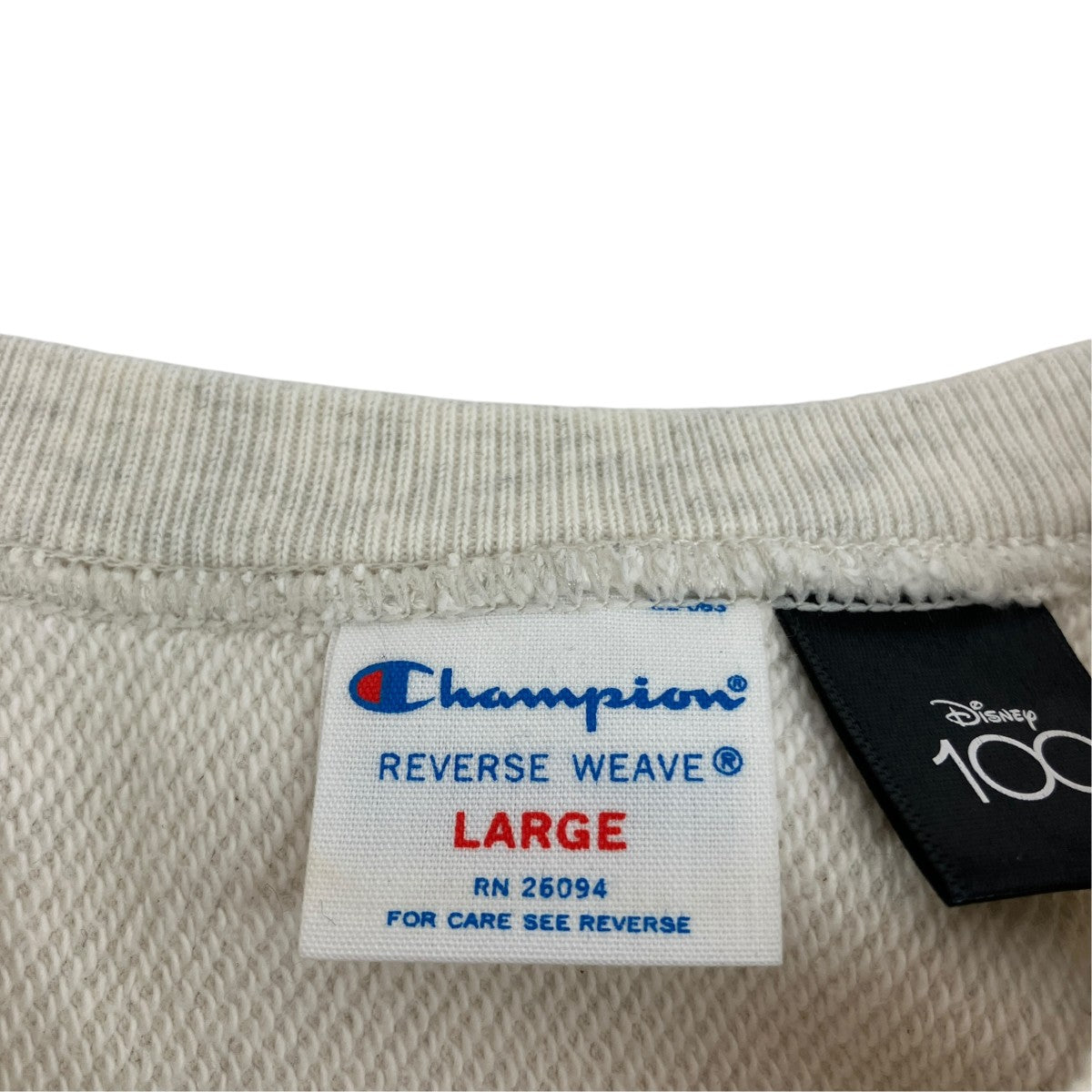 Champion×Disney×BEAMS クルーネックスウェットC8-X009 古着・中古-6枚目のアイテム画像