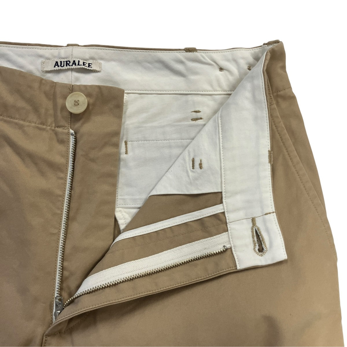 AURALEE 22AWチノパンA22AP05IS 古着・中古-5枚目のアイテム画像