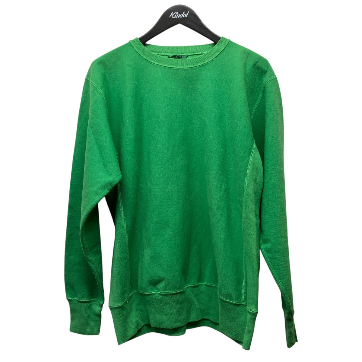AURALEE クルーネックスウェットトレーナーA8AP01SM SUPER MILLED SWEAT P/O 古着・中古-1枚目のアイテム画像