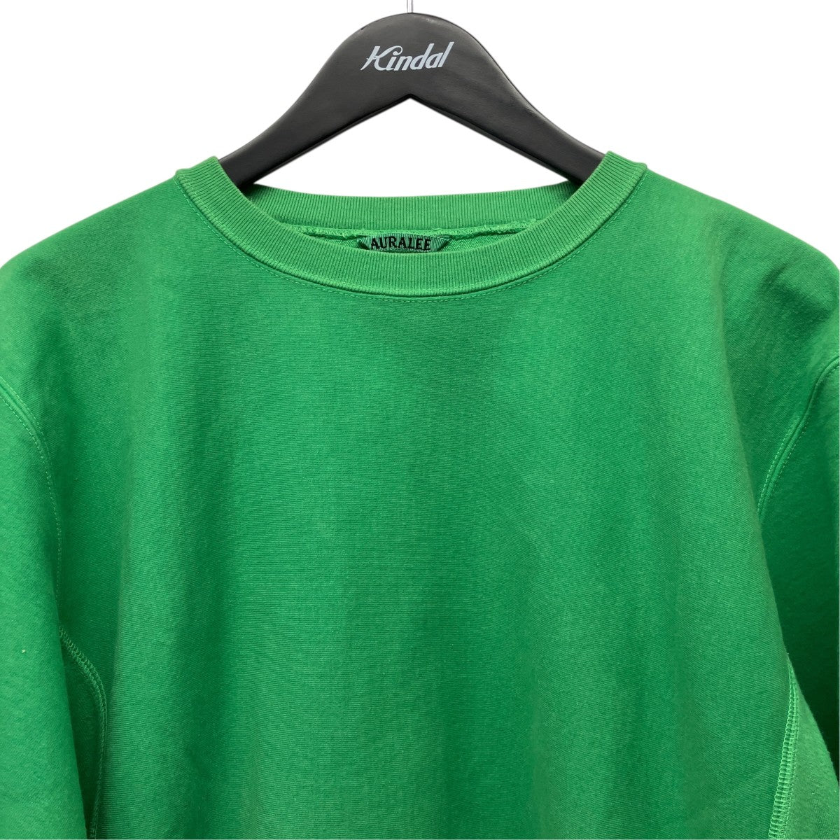 AURALEE クルーネックスウェットトレーナーA8AP01SM SUPER MILLED SWEAT P/O 古着・中古-3枚目のアイテム画像