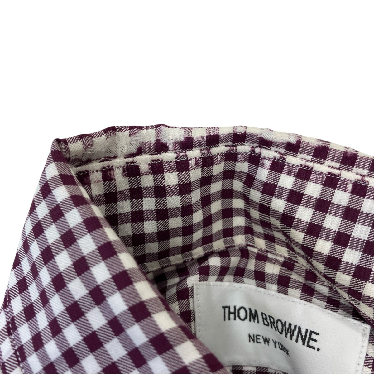 Thom Browne ギンガムチェックシャツ01113A4008 古着・中古-9枚目のアイテム画像